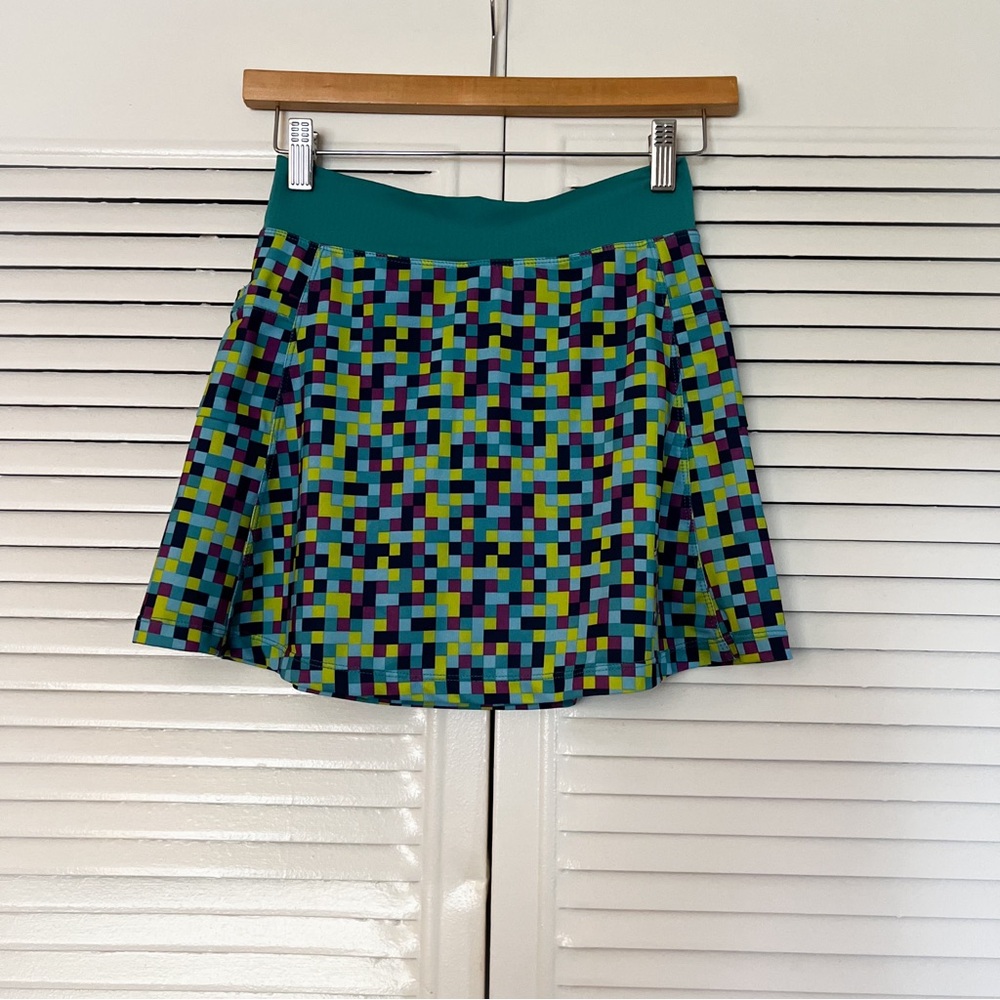 RunningSkirts | Blue Pixel Running Skirt